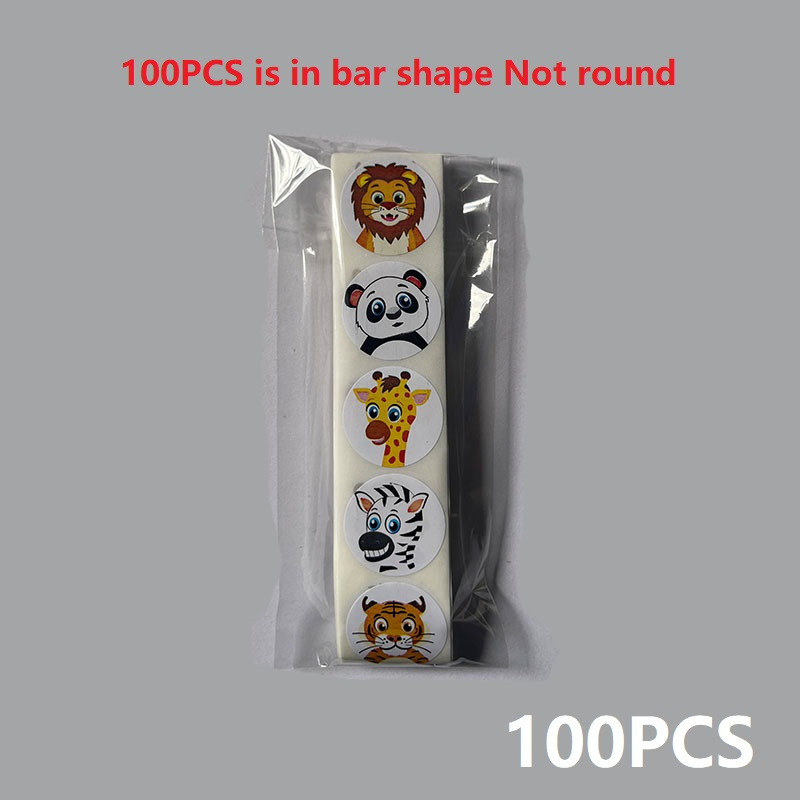 Sticker DIY Gift Sealing, Stickers Rolling Animal Roll, Stickers Small Cute Game, Label Decoration