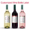 Custom Wedding Wine Bottle Labels Stickers Personalized Party Logo Engagement Birthday Graduation 0