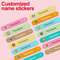 Personalized Stickers Custom Waterproof Labels EcoFriendly Reusable Kids Craft Gifts For School Bot 0