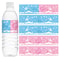 Birthday Party Water Bottle Sticker, Gender Reveal Labels, Theme Party Baby Shower Decoration, Pack