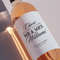 Custom Logo or Text Wine Bottle Stickers, Personalised Waterproof Champagne Labels, for Wedding Party, Bridal Shower