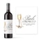 Custom Logo or Text Wine Bottle Stickers, Personalised Waterproof Champagne Labels, for Wedding Party, Bridal Shower