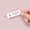 Reusable Floral Address Stickers Custom Envelope Labels Bullet Journal Stickers Office School Suppl 1