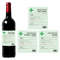 Christmas Fun Novelty Label, Wine Champagne Bottle Sticker, Fun Prescription Wine Label