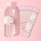 Butterfly Theme Stickers, Pink Bottle Labels for Girls Birthday, Wedding Party, Baby Shower Decor Supplies