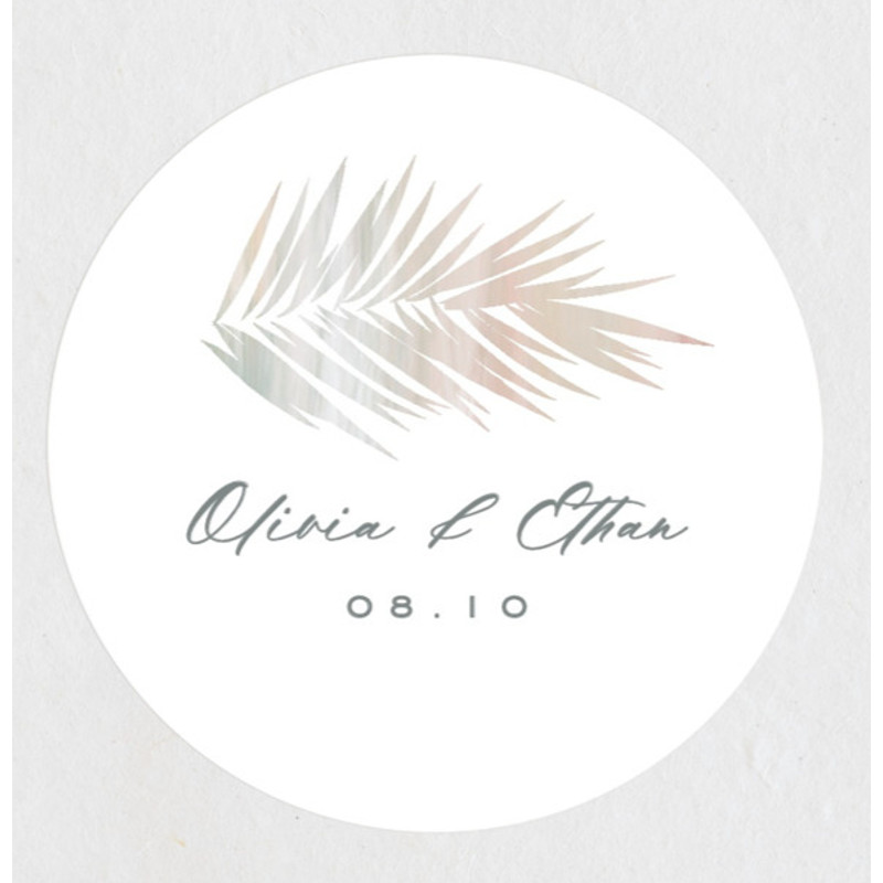 Custom Wedding Label Stickers, Groom and Bride Name Stickers, Personalized Wedding Gift Stickers