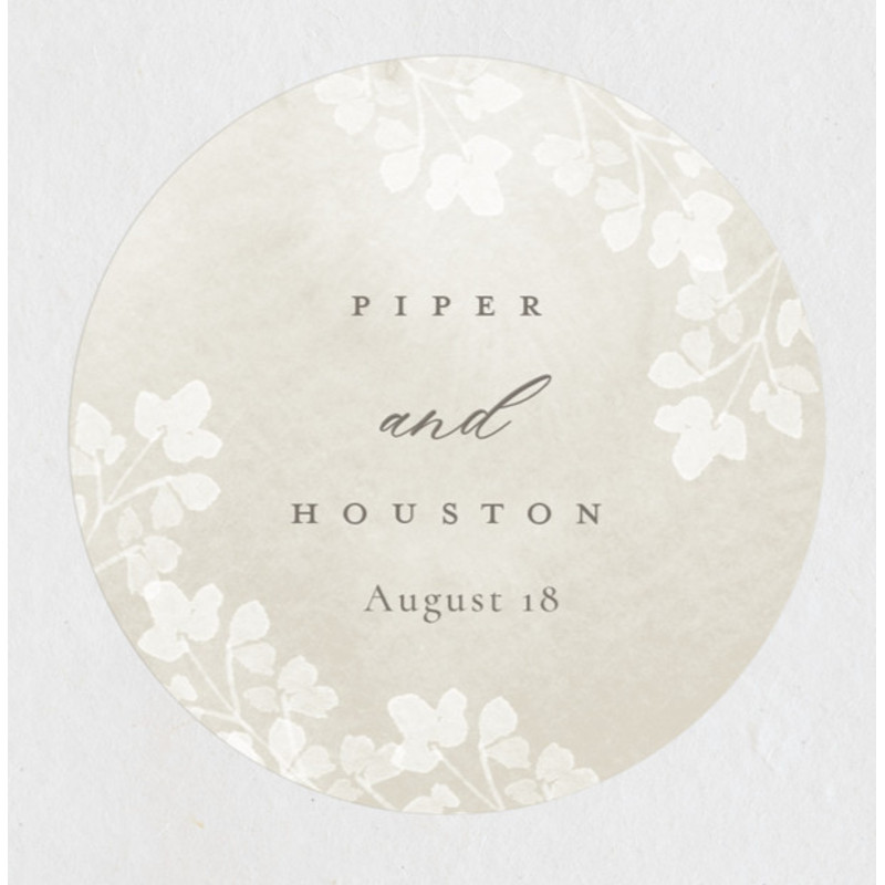 Custom Wedding Label Stickers, Groom and Bride Name Stickers, Personalized Wedding Gift Stickers