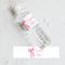Personalized Pink Bow Tie Wedding Water Bottle Label Princess Bridal Shower Bottle Stickers Baby Shower Children Birthday Decor