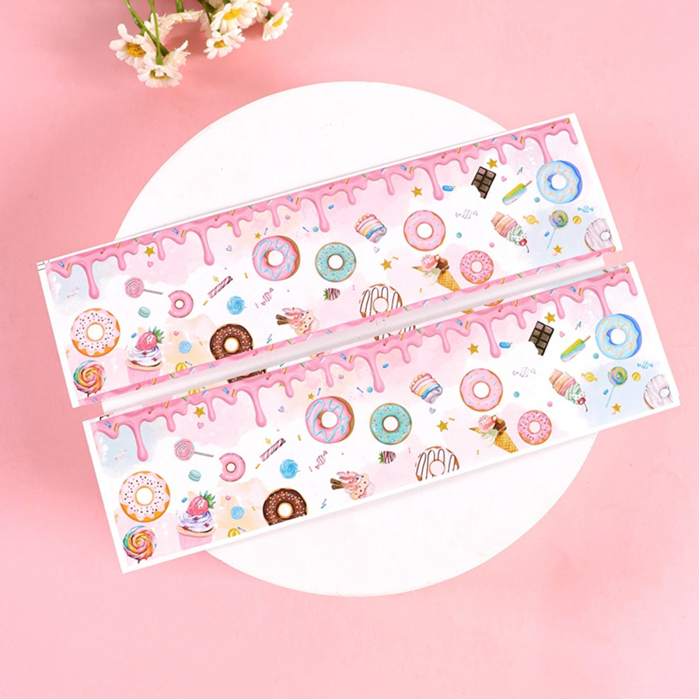 Kids Donut Theme Water Bottle Stickers, Ice Cream Labels, Baby Shower Party Decoration Supplies