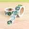 Green Soccer Stickers Football Themed Paper Sticker for Boys Birthday Baby Shower Party Decor Supplies Sports Decor