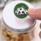Green Soccer Stickers Football Themed Paper Sticker for Boys Birthday Baby Shower Party Decor Supplies Sports Decor