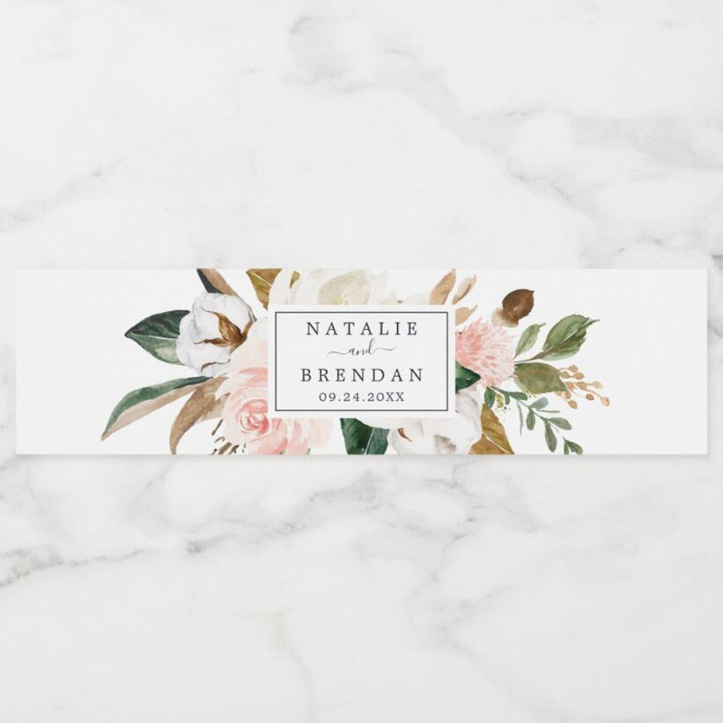 Personalized Bottle Labels, Custom Name Text Stickers, Water Bottle Stickers, Customized Celebration Labels