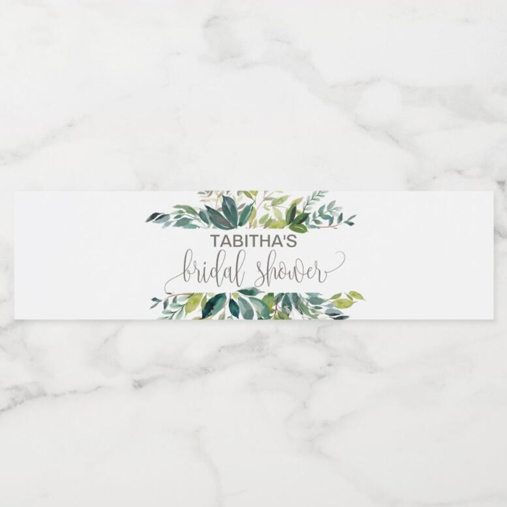 Personalized Bottle Labels, Custom Name Text Stickers, Water Bottle Stickers, Customized Celebration Labels