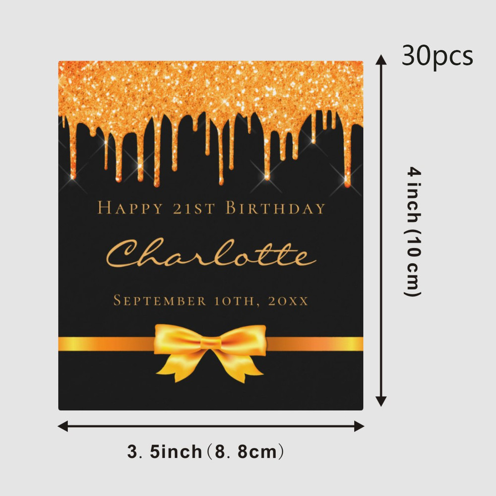 30Pcs Wine Labels, Photo Wine Label Template, Minimalist Wedding Favor, Custom Wine Label, Personalized Gift, Wine Gift Label