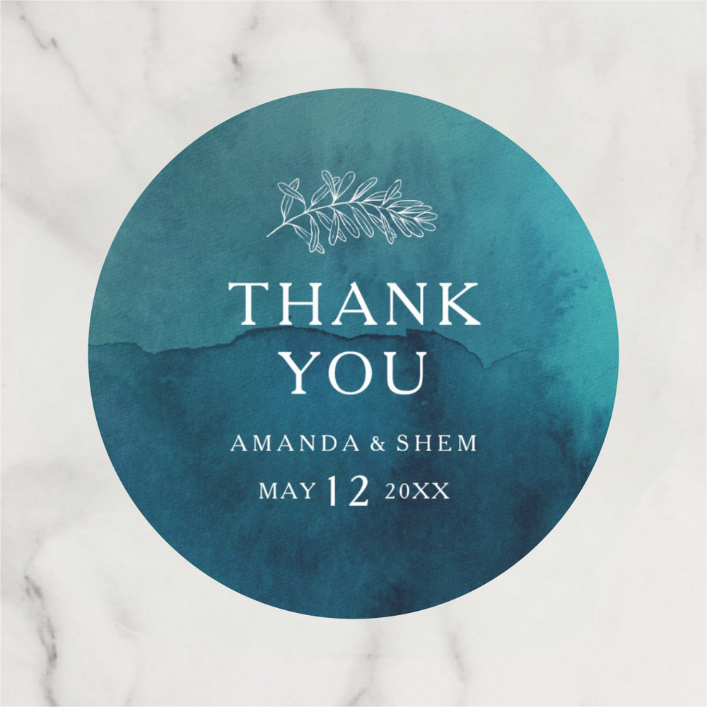 Customized gift labels with personalized stickers for weddings, birthdays, baptisms, parties, and other occasions