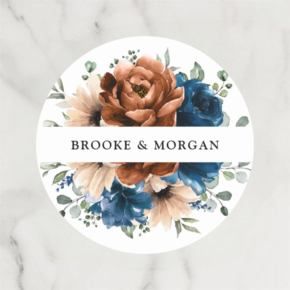 Customized gift labels with personalized stickers for weddings, birthdays, baptisms, parties, and other occasions