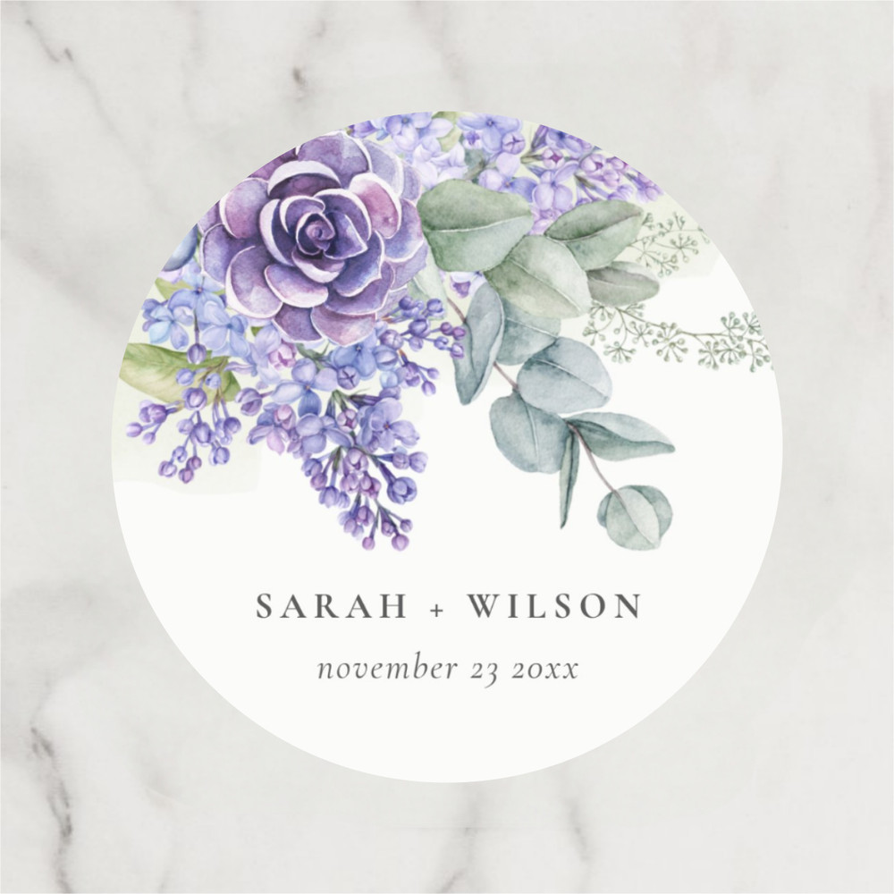 Customized gift labels with personalized stickers for weddings, birthdays, baptisms, parties, and other occasions