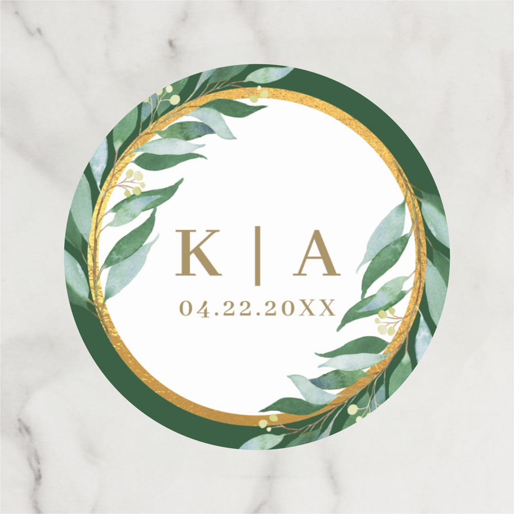 Customized gift labels with personalized stickers for weddings, birthdays, baptisms, parties, and other occasions