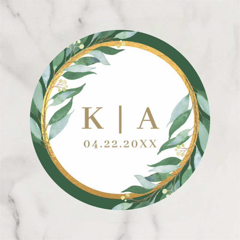 Customized gift labels with personalized stickers for weddings, birthdays, baptisms, parties, and other occasions