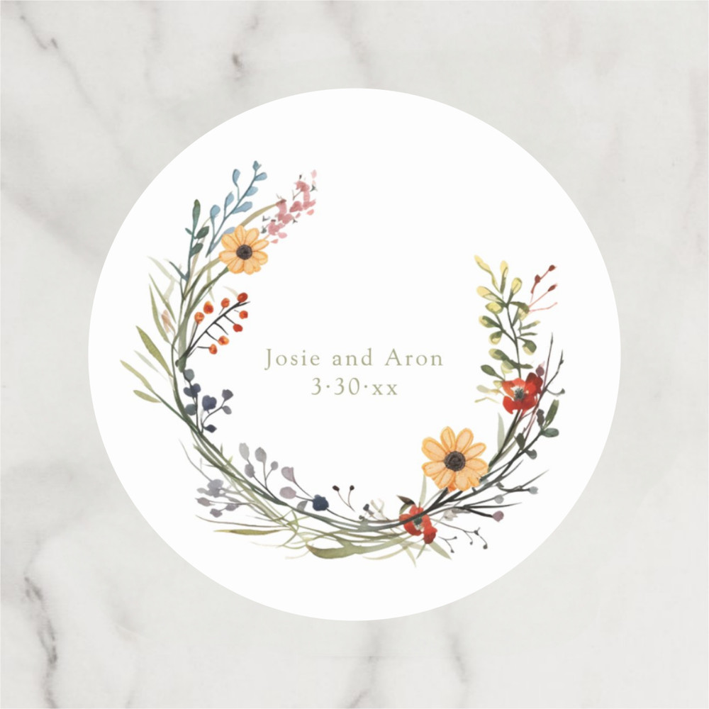 Customized gift labels with personalized stickers for weddings, birthdays, baptisms, parties, and other occasions