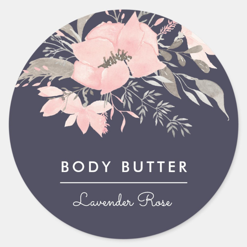 Personalized Round Circle Label Stickers Custom Name Date Thank You Stickers for Bridal Shower Party Favors