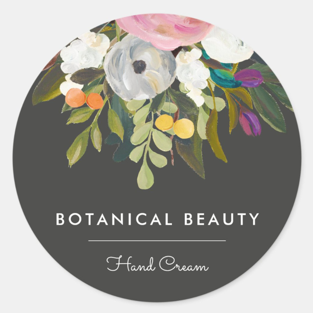 Personalized Round Circle Label Stickers Custom Name Date Thank You Stickers for Bridal Shower Party Favors