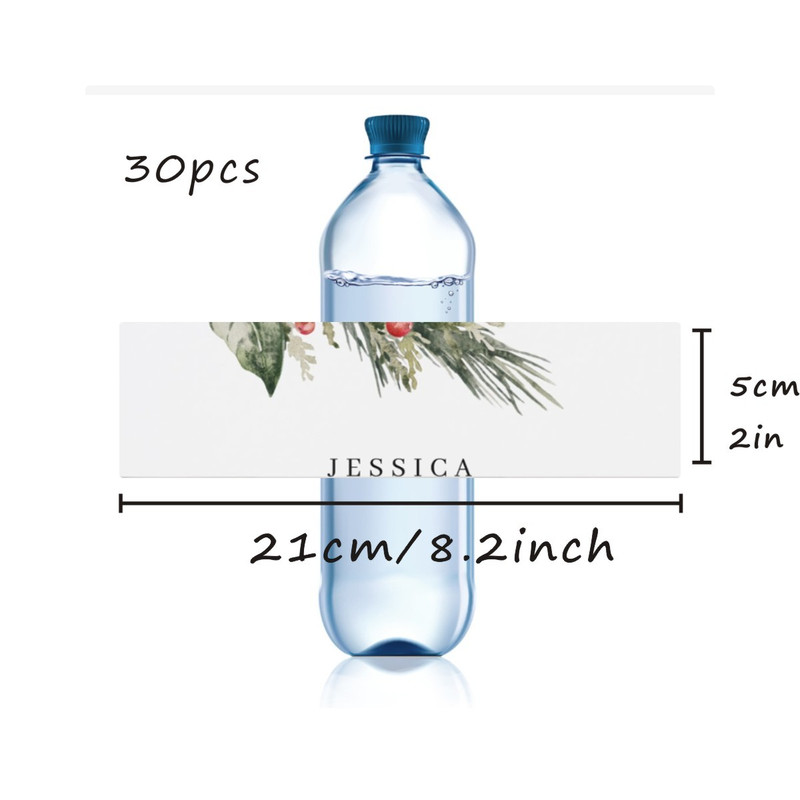 Personalized Minimalist Wedding Sticker, Custom Wedding Welcome, Wedding Water Bottle Stickers, Water Bottle Label