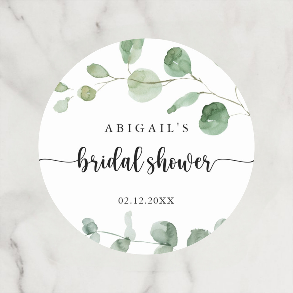 Custom Wedding Circular Stickers, Personalized Wedding Stickers, Customized Gift Labels, Birthday Gift Labels