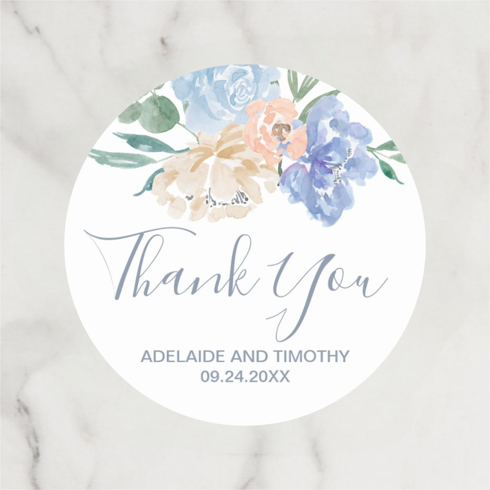 Custom Wedding Circular Stickers, Personalized Wedding Stickers, Customized Gift Labels, Birthday Gift Labels