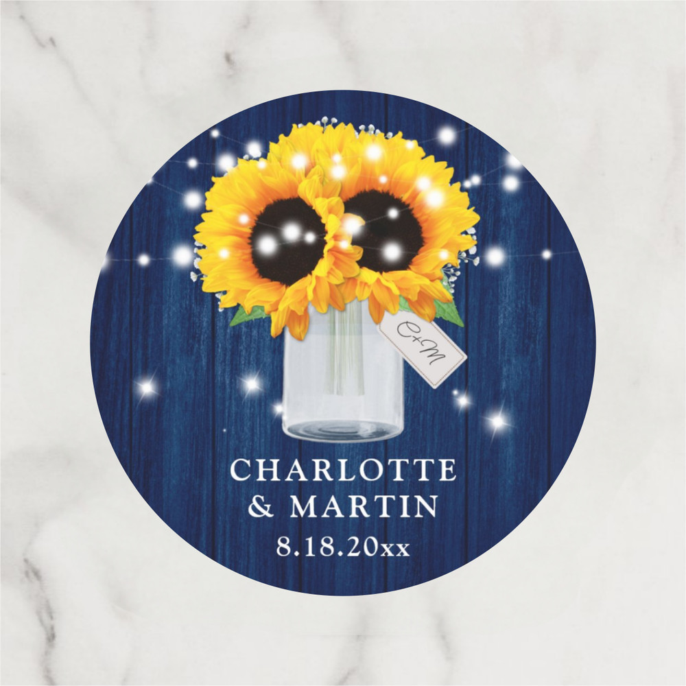 Custom Wedding Circular Stickers, Personalized Wedding Stickers, Customized Gift Labels, Birthday Gift Labels