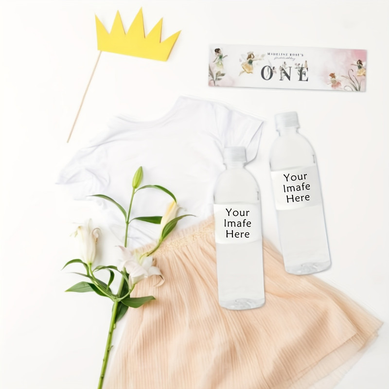 Personalized Simple Wedding Stickers, Custom Wedding Welcome Wedding Water Bottle Stickers, Water Bottle Label Can Print