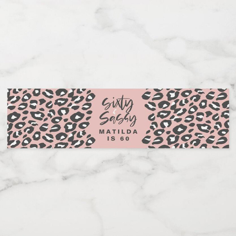 Personalized Wedding, Custom Water Bottle Labels, Stickers, Birthday, Anniversary, Party, Communion, Baptism, Waterproof