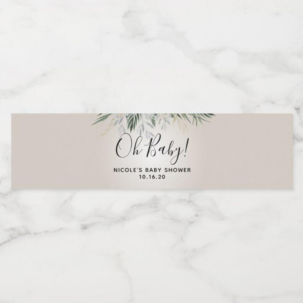 customized labels, personalized bottle labels, water bottle stickers, birthday baptism, wedding party decorations