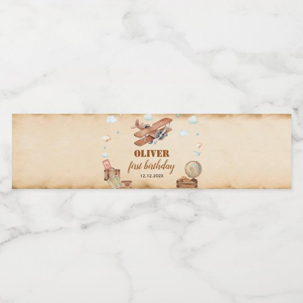 customized labels, personalized bottle labels, water bottle stickers, birthday baptism, wedding party decorations