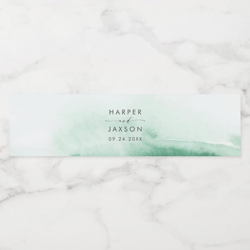 customized labels, personalized bottle labels, water bottle stickers, birthday baptism, wedding party decorations