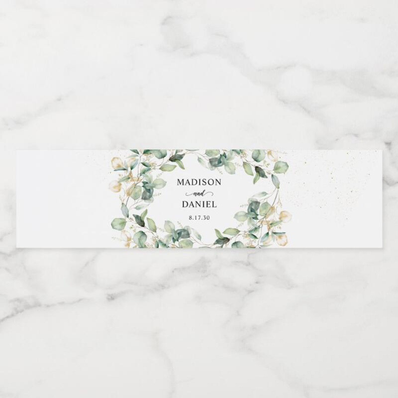 customized labels, personalized bottle labels, water bottle stickers, birthday baptism, wedding party decorations