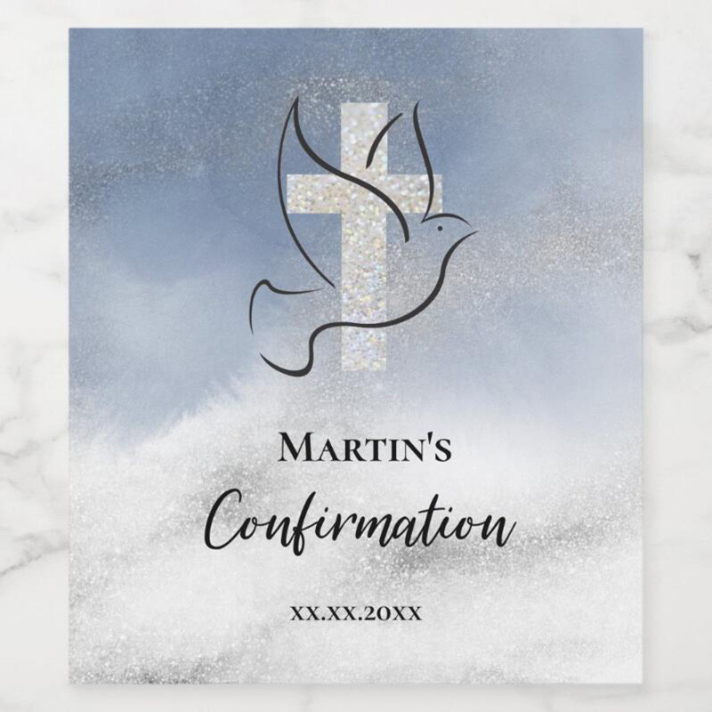 Personalized Bottle Stickers, Custom Labels with Any Text, Ideal for Special Occasions, Create Meaningful Memories