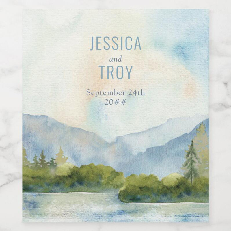 Personalized Bottle Stickers, Custom Labels with Any Text, Ideal for Special Occasions, Create Meaningful Memories