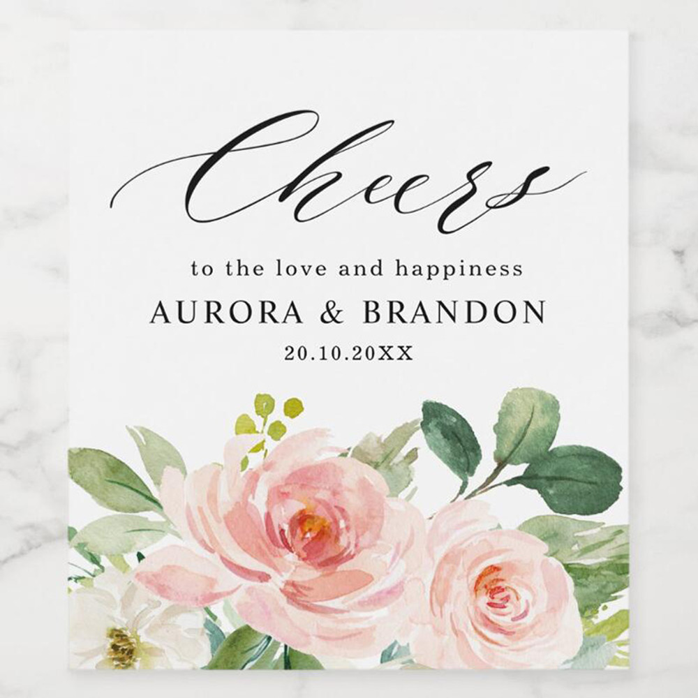 Personalized Bottle Stickers, Custom Labels with Any Text, Ideal for Special Occasions, Create Meaningful Memories