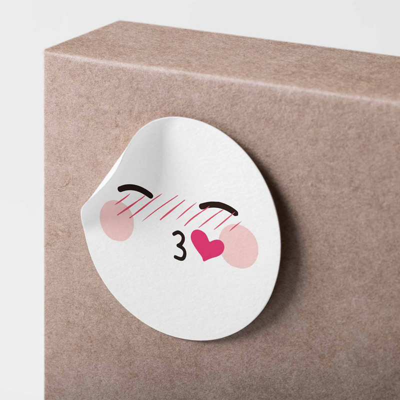 Cartoon Sealing Stickers Roll, Thank You Sticker Envelope, Stationery Stickers, Gift Decor Labels for Kids