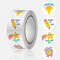 Cartoon Sealing Stickers Roll, Thank You Sticker Envelope, Stationery Stickers, Gift Decor Labels for Kids