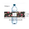 Modern Wedding Water Bottle Label, Personalized Wedding Bottle Label, Elegant Custom Bater Bottle Label