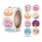 Happy Birthday Stickers Gift Packaging Sealing Label DIY Party Decoration Self-adhestive Handmade Stationery Sticker