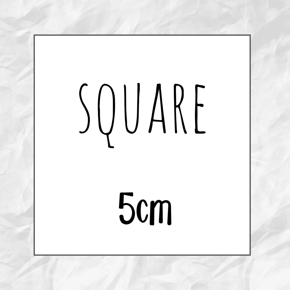 Design your own brand with custom personalized stickers. Perfect for weddings, baptisms, and social media logos