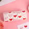 Valentines Day Red Heart Stickers Baking Packaging Sticker Love Decorative Stickers Envelope Seals 1