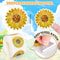 Sunflower Laser Stickers, Cartoon Labels for Scrapbook, Children Rewards, Stationery, Party Gift Wrapping Stickers