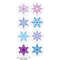 Candy Bag Envelopes Sealing, Snowflake Christmas Stickers, Label Sticker Christmas Gifts, Box Decorations