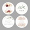 Custom Wedding Sticker Customize Wedding Labels Personalise Baptism Birthday Sealing Sticker Party Decor Supplies