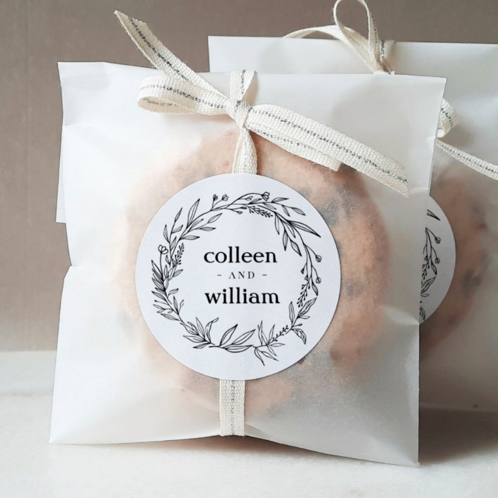 Custom Wedding Sticker Customize Wedding Labels Personalise Baptism Birthday Sealing Sticker Party Decor Supplies