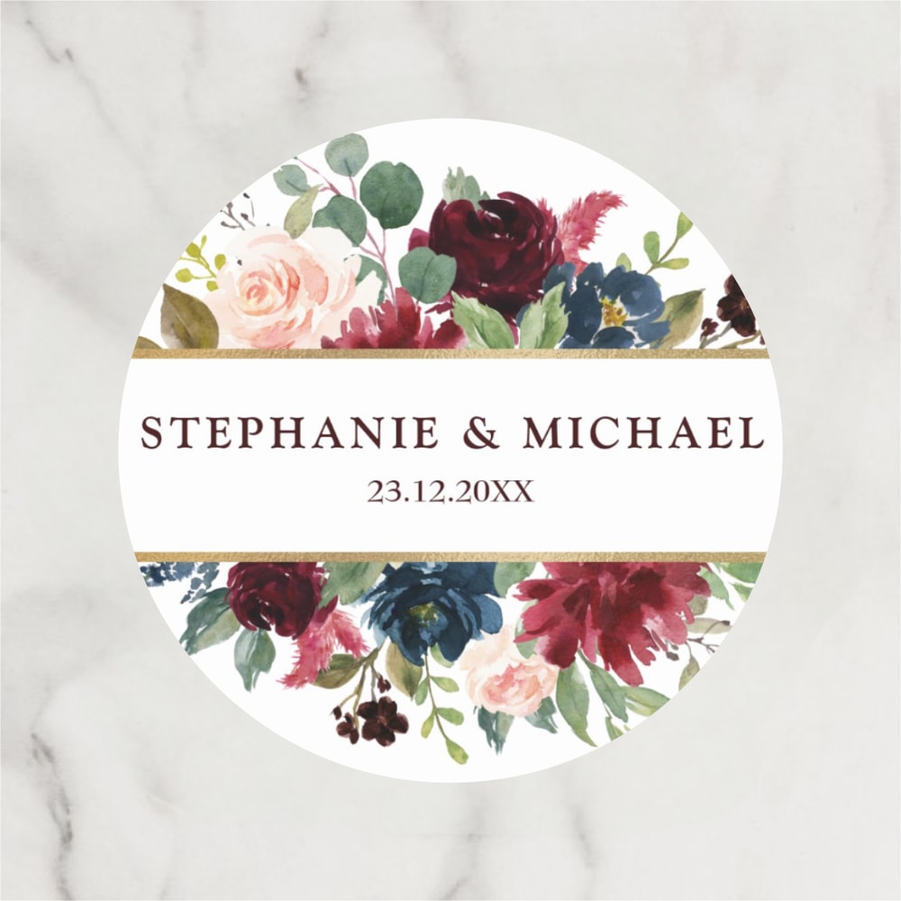 Custom Wedding Sticker Customize Wedding Labels Personalise Baptism Birthday Sealing Sticker Party Decor Supplies